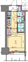 プレサンス兵庫駅前の物件間取画像